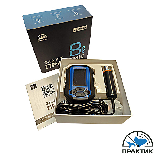 Эхолот Практик 8 Duo со стандартным и структурным датчиками 02