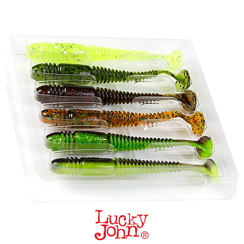 Виброхвост Lucky John Tioga 3.4 MIX2 0