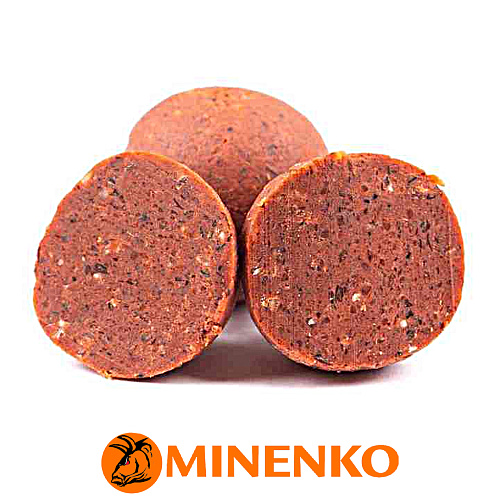 Бойлы Minenko Soluble пылящие насадочные 20мм (Crab & Chilli) 04