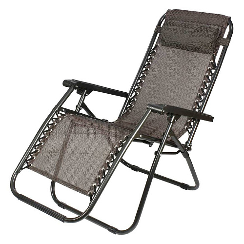 Кресло-шезлонг Nika складной металл пластик 00