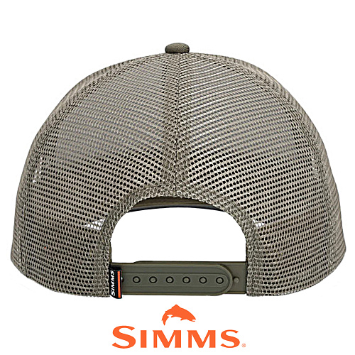 Кепка Simms ID Trucker 02 Dark Stone