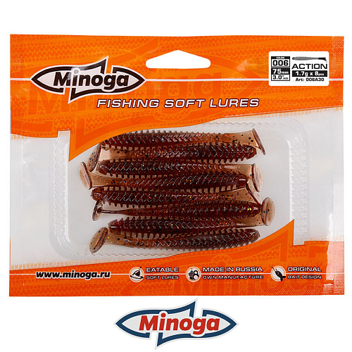 Виброхвост Minoga Action 006 3