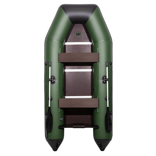 Лодка Аква Моторная 3200 СК зеленый черный 00