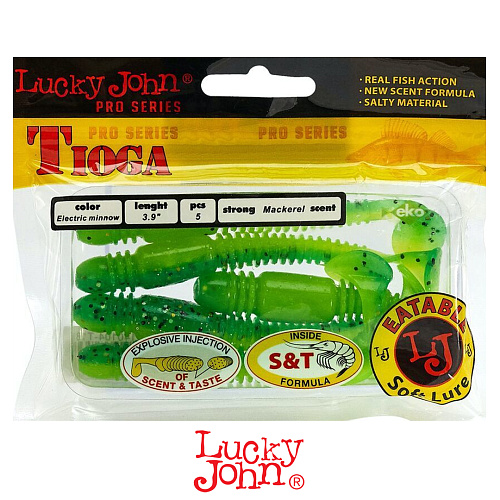 Виброхвост Lucky John Tioga 3.9 T18 1