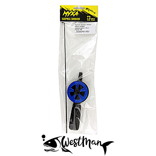 Удочка зима WestMan Муха хлыст графит 03