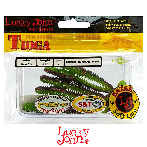 Виброхвост Lucky John Tioga 2.9 T44 1