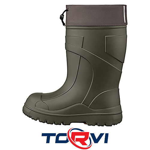 Сапоги ЭВА Torvi -60C с ТЭП подошвой, цвет Олива 01