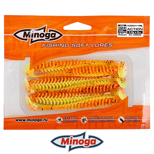 Виброхвост Minoga Action 324 3