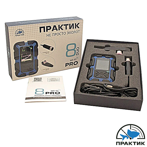 Эхолот Практик 8 Pro Wi-Fi Duo со стандартным и структурным датчиками 01