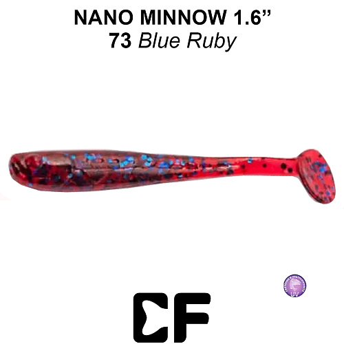 Виброхвост Crazy Fish Nano Minnow 1.6 73 0