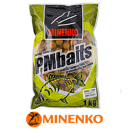 Бойлы Minenko Soluble пылящие 20мм (Sweet Corrn) 00