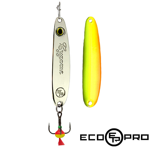 Блесна EcoPro Судачья с глазком 70 FRG