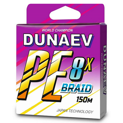 Шнур Dunaev Braid PE X8 Green 150m 000