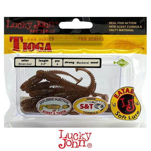 Виброхвост Lucky John Tioga 2.4 S07 1