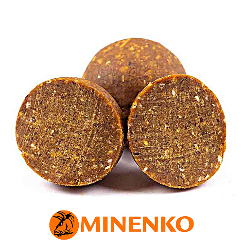 Бойлы Minenko Soluble пылящие насадочные 20мм (Pineapple) 04