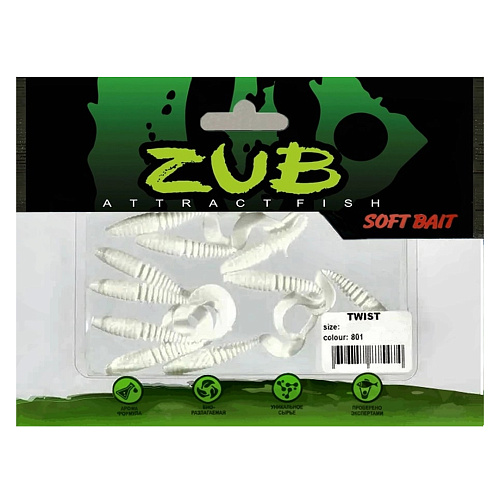 Твистер ZUB Twist 2,0 801 02