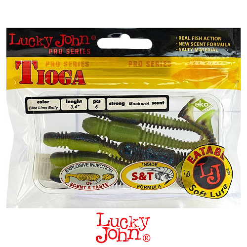 Виброхвост Lucky John Tioga 3.4 T53 1