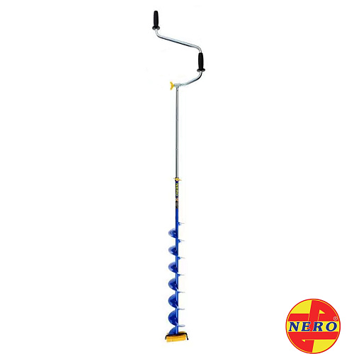 Ледобур Nero Sport Телескопический левое вращение 01