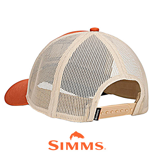 Кепка Simms Double Haul Icon Trucker 01 Simms Orange