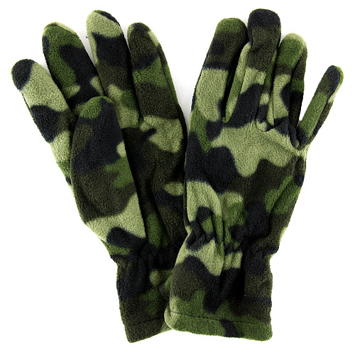 Перчатки флис тонкие кмф 00