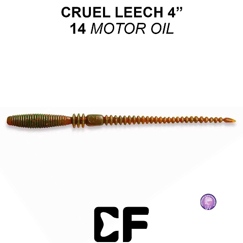 Червь Crazy Fish Cruel Leech 4.0 14 6 0