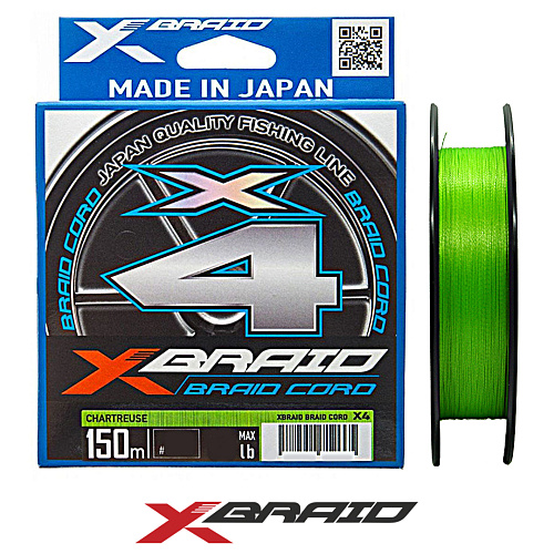 Шнур X-Braid (YGK) Braid Cord X4 150м  01