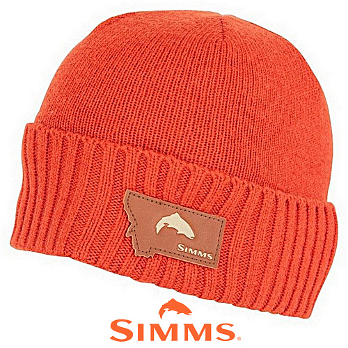 Шапка Simms Big Sky Wool Beanie (Simms Orange) 00