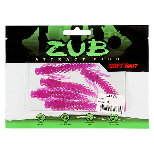 Креатура ZUB Larva 2,4-4,0 130 01
