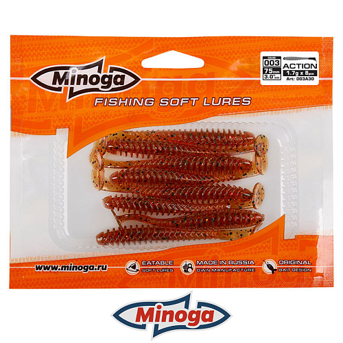Виброхвост Minoga Action 003 3