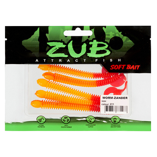 Твистер ZUB Warm-Zander 4.3 011 01