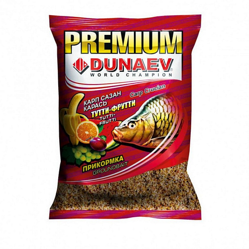 Прикормка Dunaev Premium Карп-Сазан-Тутти-Фрутти
