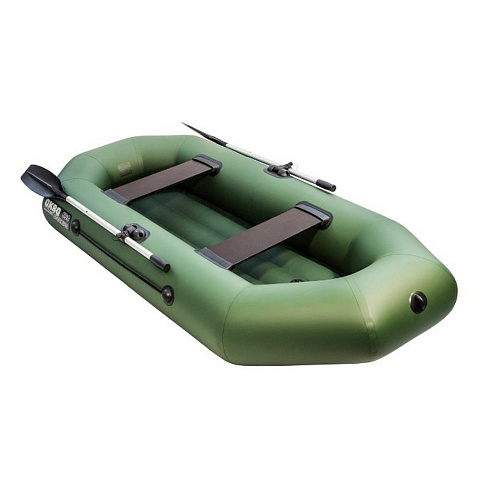 Лодка Аква Оптима 260 НД зеленый 01