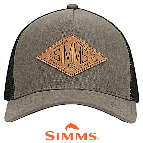 Кепка Simms Double Haul Trucker 03 Smokey Olive