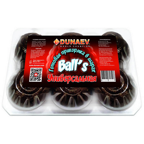 Прикормка Dunaev Ball`s Универсальная