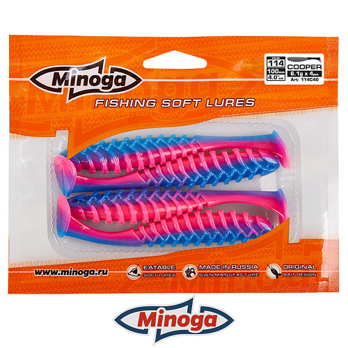 Виброхвост Minoga Cooper 114 3