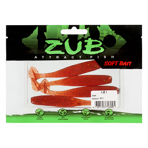 Виброхвост ZUB Izi 3.4-4 911 01